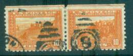 USA 1914-15 Sc#404 10c Panama-Pacific Exposition Perf 10 Pr FU Lot67308 - Autres & Non Classés