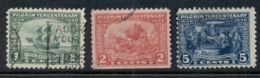 USA 1920 Sc#548-50 Pilgrim Tercentenary FU - Sonstige & Ohne Zuordnung