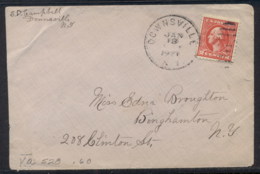 USA 1921 2c Washington Cover To NY - Otros & Sin Clasificación