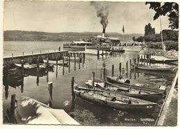 MEILEN Schifflände Dampfschiff - Meilen