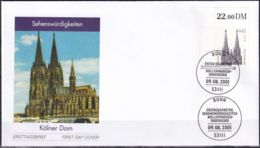 DEUTSCHLAND 2001 Mi-Nr. 2206 Eckrand FDC - 2001-2010