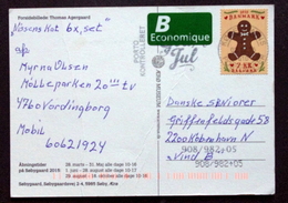 Denmark 2015 CARDS  Minr.1860 ( Lot  6608 ) - Brieven En Documenten