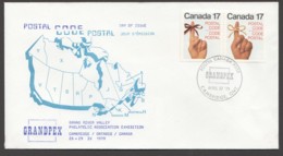 1979  Postal Code  Sc 815-6  GRANDPEX, Cambridge ON Cachet - 1971-1980