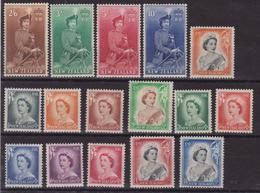 New Zeland 651 * 1953 Elisabetta II, SG N. 723/736. Cat. £ 100,00. MH - Nuovi