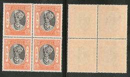 India JAIPUR State �An POSTAGE SG-59 Cat. �36 BLK/4 MNH - Jaipur