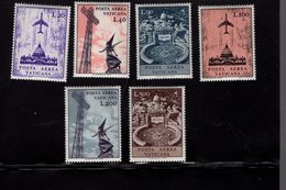 684603757 VATICAN 1967 POSTFRIS MINT NEVER HINGED POSTFRISCH EINWANDFREI SCOTT C47 - C52 - Unused Stamps
