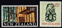 New Zealand 1968 - Definitive Stamps: Fourth Pictorials - Mi 480-481 ** MNH - Ongebruikt