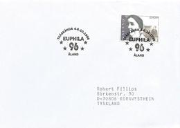 Aland 1996 Träskända Women's Right Activist Fanny Sundström EUROPA CEPT Cover - 1996