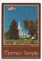 Mormon Temple, Idaho Falls, 1984 Used Postcard [22461] - Idaho Falls
