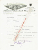 Brief 1940 STUTTGART-CANNSTATT - Fr. HESSER, MASCHINENFABRIL-AKTIENGESELLSCHAFT - Spezialfabrik Für Verpackunsmaschinen - Other & Unclassified