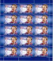 Russia 2012 Sheet 125th Anniv Birth Fridrikh Arturovich Tsander Zander Sciences Scientist People Celebrations Stamps MNH - Full Sheets