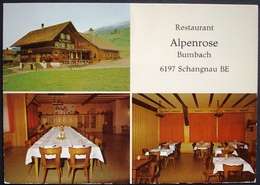 SCHANGNAU Restaurant Alpenrose Bumbach Fam. Haldimann-Gerber Foto Stalder Schüpbach - Schangnau
