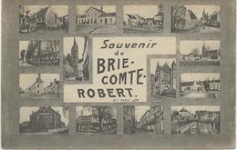 BRIE COMTE ROBERT - CARTE SOUVENIR DE 1908 - - Brie Comte Robert