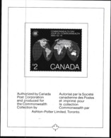 Canada 1983 Black Print Commonwealth Day - Cartas & Documentos