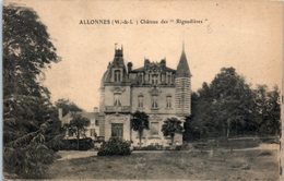 49 - ALLONNES -- Château Des " Rigaudière " - Allonnes