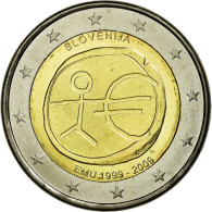 Slovénie, 2 Euro, European Monetary Union, 10th Anniversary, 2009, SUP - Slovenia