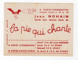Dec18     83412    Buvard    Radio Luxembourg  Jean Nohain - Cinéma & Theatre