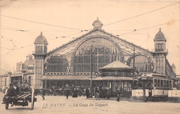 ¤¤   -   LE HAVRE    -    La Gare De Départ   -  Chemin De Fer    -   ¤¤ - Gare