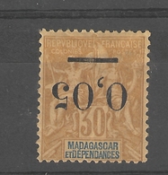 Madagascar - (1902) . Surchage Renversée N°52c - Gebraucht