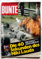 Magazine Allemand Bunte N° 2013CX Aout 1976 Sur L'accident De Niki Lauda - Sport