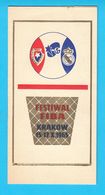 FIBA BASKETBALL TOURNAMENT KRAKOW 1965. Poland - Invitation To RADIVOJ KORAĆ * Programme + Tickets * Programm Programma - Libros