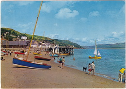 Aberdovey Beach And Dovey Estuary - Boats - (Merioneth, Wales) - Merionethshire