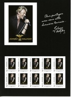 France - 2009 - Collector IDT 10 Timbres  LP 20 G - Johnny Halliday "Tour 66" - NEUF - No Col 29 - Pas De Cote - Collectors