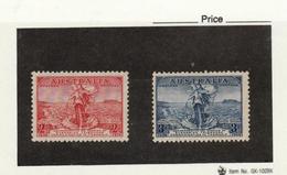Australia - Michel # 132/133- MLH (*)- - Mint Stamps