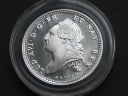 Ecu à La Colonne Louis XVI 1786 - Magnifique Copie En Argent Pur    **** EN ACHAT IMMEDIAT  **** - 1774-1791 Lodewijjk XVI