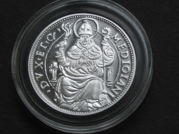 Gros Royal De 6 Sous Au Saint Ambroise Louis XII - Magnifique Copie En Argent Pur *** EN ACHAT IMMEDIAT *** - 1498-1515 Lodewijk XII