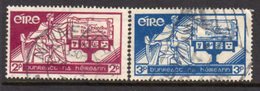 Ireland 1937 Constitution Day Set Of 2, Used, SG 105/6 - Oblitérés