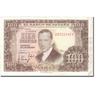 Billet, Espagne, 100 Pesetas, 1953, 1953-04-07, KM:145a, SUP - 100 Pesetas