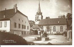 VAUD LA TOUR DE PEILZ  L'Eglise Et La Place	Perrochet-Matile Lausanne No 9752 - Pas Voyagé - La Tour-de-Peilz