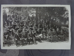 ZURICH HONGG CARTE PHOTO  1928 GROUPE DE CANDIDATS MILITAIRES - Höngg