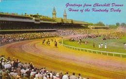 Kentucky Louisville Greetings From Churchill Downs Home Of The Kentucky Derby - Louisville