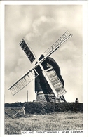 PHOTO CAT AND FIDDLE WINDMILL NEAR ILKESTON MOULIN A VENT SUR LA ROUTE DU RESTAURANT A COTE DE L ABBAYE DE DALE - Derbyshire