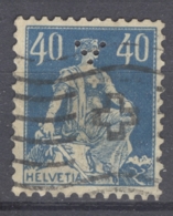 HELVETIA 1921-34: Mi 170 / YT 164, O PERFIN - FREE SHIPPING ABOVE 10 EURO - Perfin