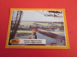 176-200 : N°21  TRADING CARD De 1964 !!! FILM BATTLE OF BRITAIN Publié Par CHEWING GUMS A&BC - X-Files