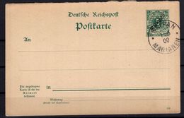 MARIANNES.1899.Colonie Allemande.Entier Postal.Michel P3f.Oblitéré.19A10 - Isole Marianne