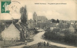 18 MASSAY Vue Générale Près De Saint Paxent CPA - Massay