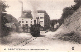 Saint-Étienne-lès-Remiremont (88 - Vosges)  Le Tramway De Gérardmer - Saint Etienne De Remiremont