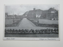 WANNE EICKEL, Bahnhof Schöne Karte 1937 Mit Marke Und Stempel - Herne