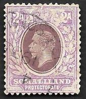 SOMALILAND  1912-13 -   YT 45  -  George V - Oblitéré - Cote 10e - Somaliland (Protectorate ...-1959)