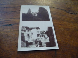 Carte Photo 64 Pyrénées Atlantiques Cambon Les Bains 1922 Multi Vues - Cambo-les-Bains