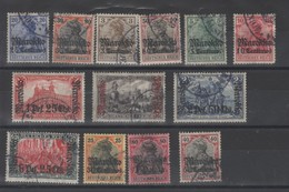 Allemagne_ ( Marokko )  Série  N°45/57 (1911 ) - Morocco (offices)