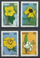 °°° BURUNDI - Y&T N°1073/74/75/77 - 2002 °°° - Used Stamps