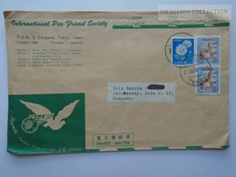 ZA145.18  Japan Cover 1968 - Edogawa Tokyo -International Pen Friend Society - Briefe U. Dokumente