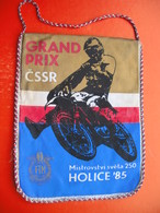 MOTOCROSS.MOTO CROSS.Flag.GRAND PRIX CSSR-HOLICE.FIM. - Bekleidung, Souvenirs Und Sonstige