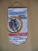 MOTOCROSS.MOTO CROSS.Flag.DDR.MC Kali Merkers.ADMV - Bekleidung, Souvenirs Und Sonstige