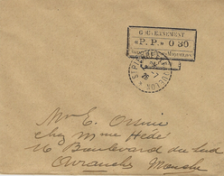1926- Enveloppe De St Pierre Et Miquelon  En P.P. 0, 30  (  Manque De T P ) - Lettres & Documents